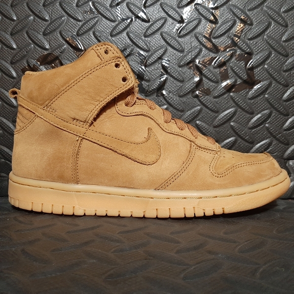nike dunk high flax